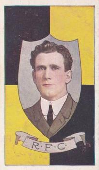 1914 Sniders & Abrahams Australian Footballers - Shield (Series I) #NNO Hugh James Front